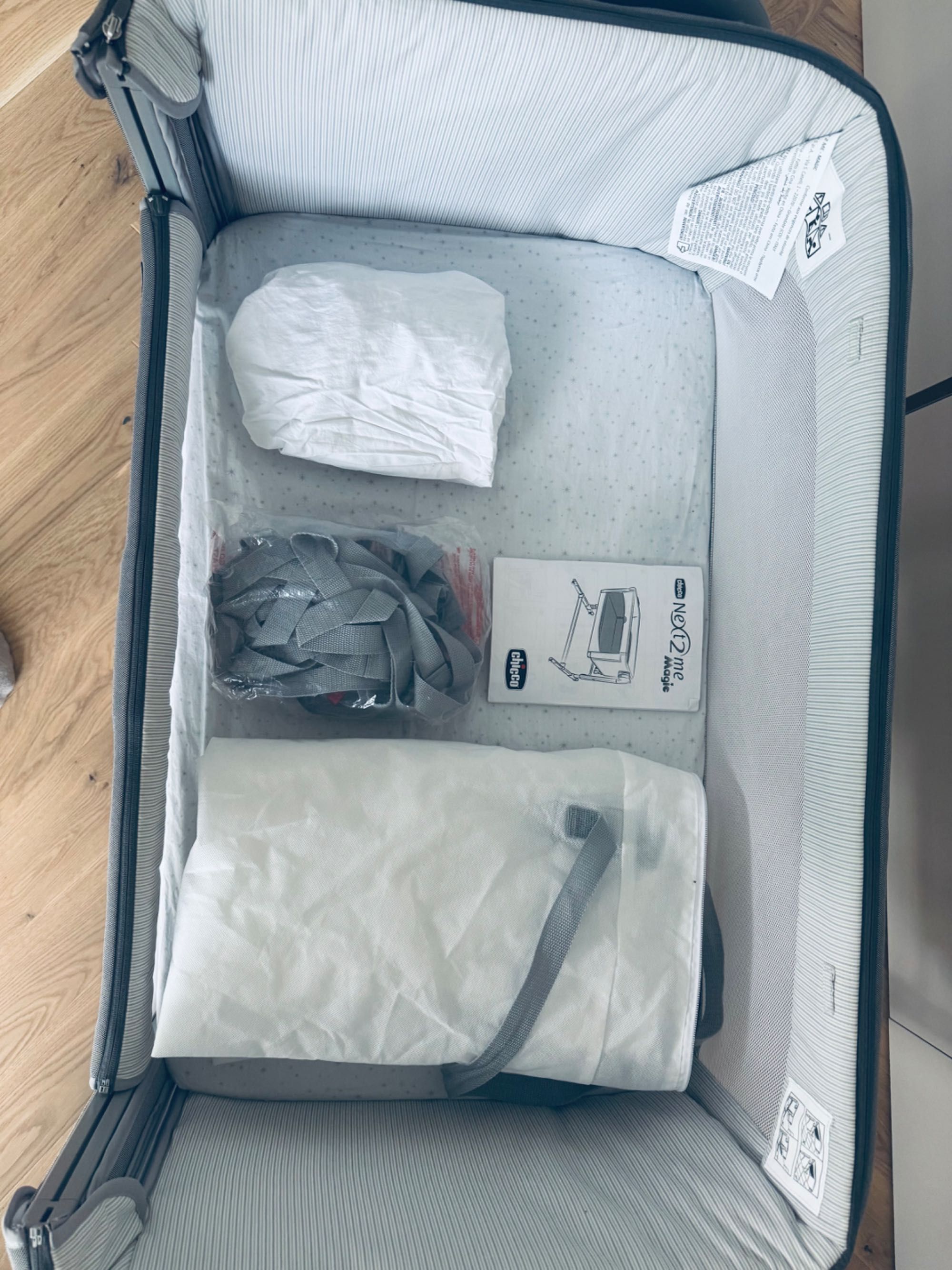 Dostawka łóżeczko dostawne Chicco next 2 me magic