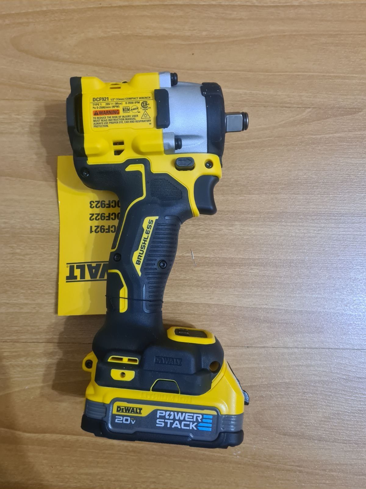 Dewalt гайковерт dcf921 1/2 трещотка dcf513 акумуляторна набор з США о