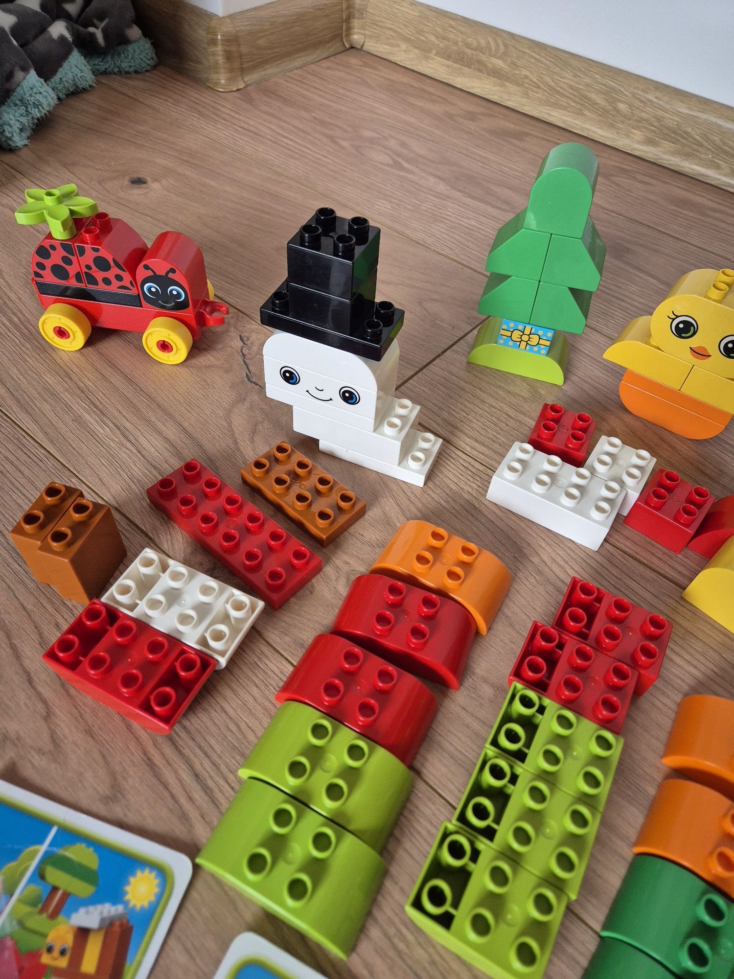Zestawy lego duplo kreatywny kuferek 10818 i biedronka 10859