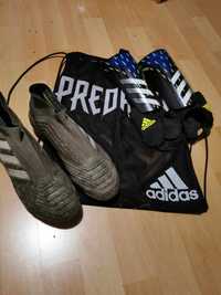 Komplet buty do piłki nożnej adidas predator/ worek/ochraniacze