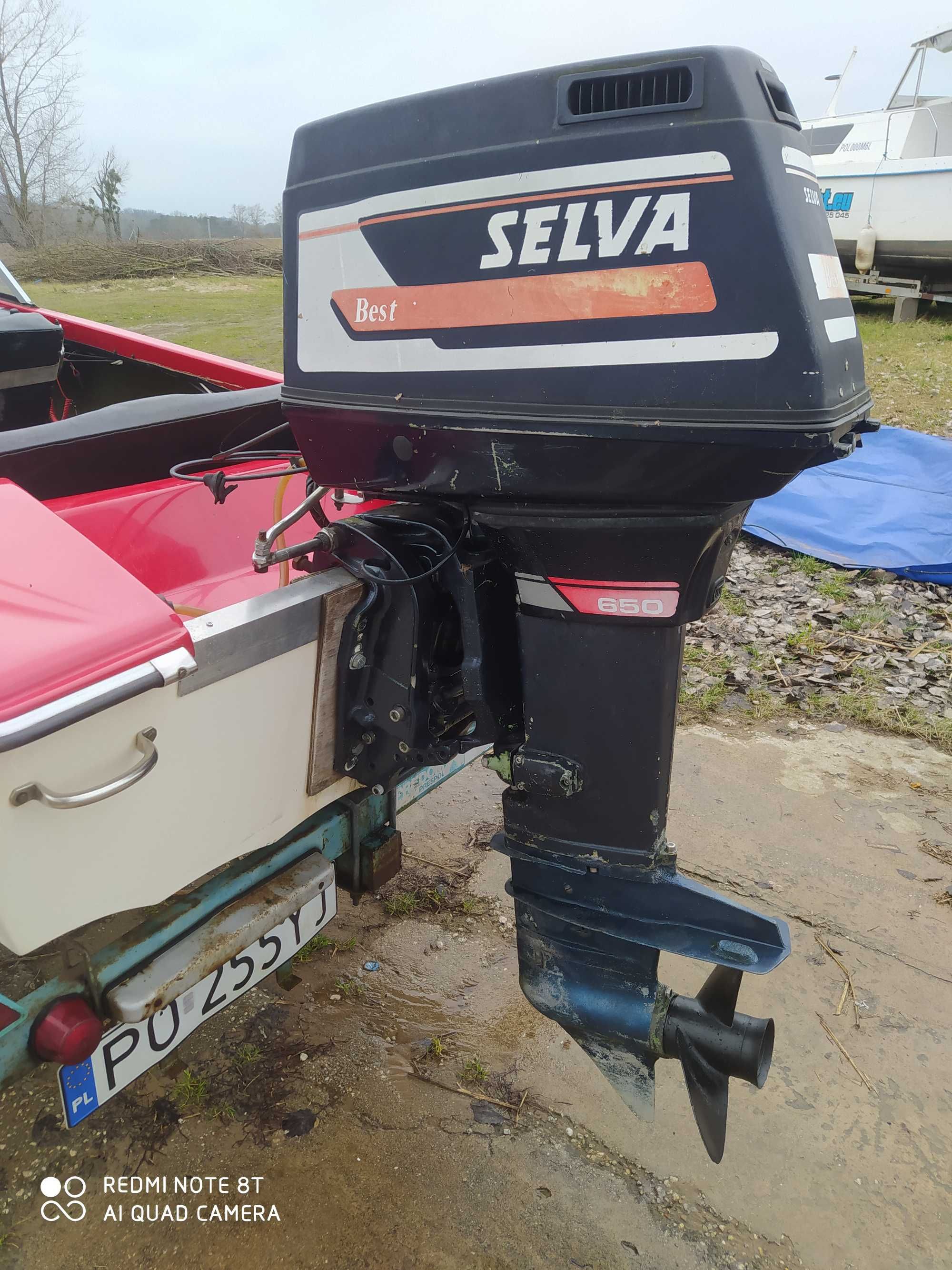 Motorówka Cameo Silnik SELVA 40hp Przyczepa zarejestrowana