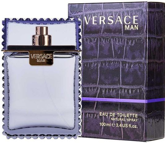 Мужская туалетная вода Versace Man Versace (100 мл ) Фиолетовые