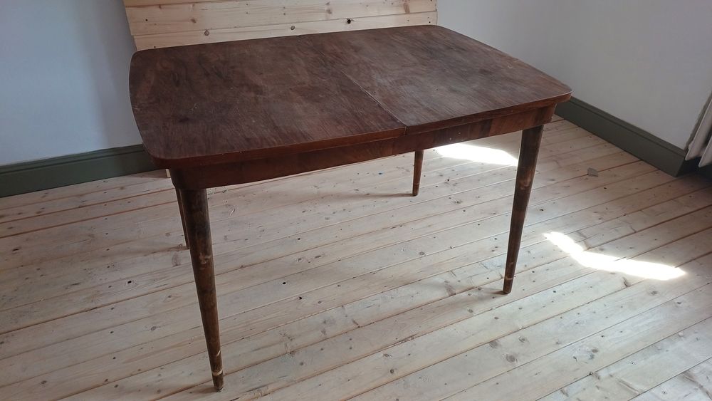 Drewniany stół rozkładany antyk