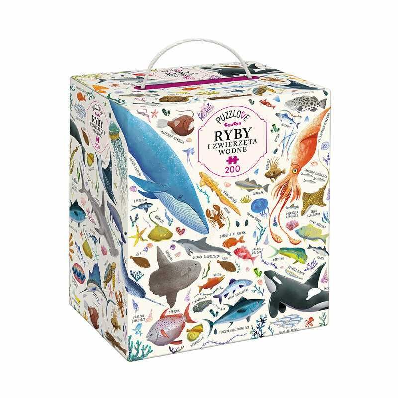 CZUCZU PUZZLE PUZZLOVE ryby i ZWIERZĘTA wodne 500 elementów
