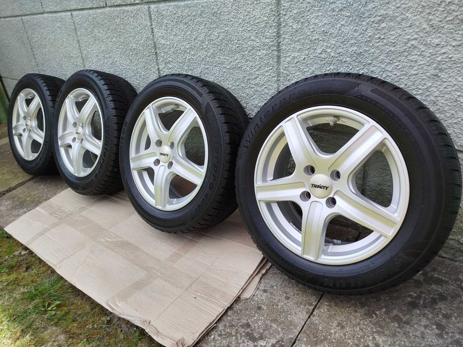 Диски TRINITY R15 4/100 Датчики Тиску Шини Sailun 185/60 R15 *ЗИМА*