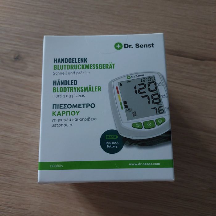 Ciśnieniomierz nadgarstkowy dr Senst