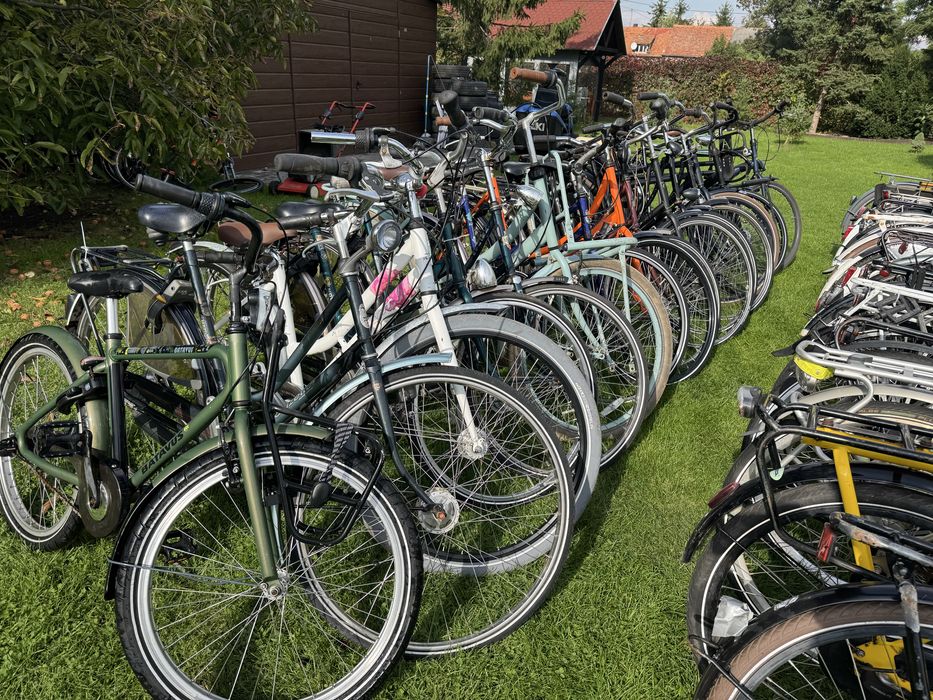 Pakiet holenderskich rowerow miejskich 30 szt Gazelle,Batavus,Sparta