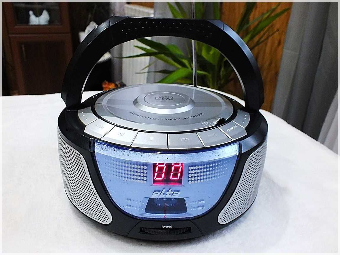 BOOMBOX Radio ELTA 6712 Radioodtwarzacz CD Stereo