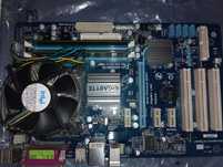 Комплект Gigabyte GA-P41T-D3P, Intel Core 2 Quad Q6600, 4GB DDR3