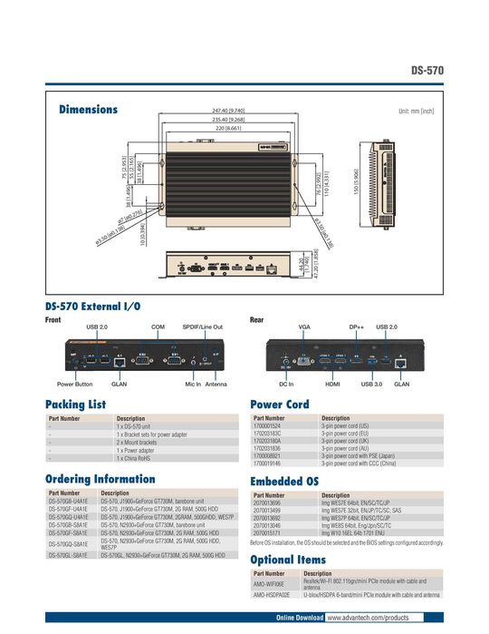 Mini PC fanless CPU Intel N2930 grafika NVIDIA GT730M 8GB RAM SSD WiFi