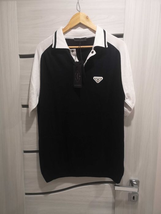 Koszulka sweterkowa prada