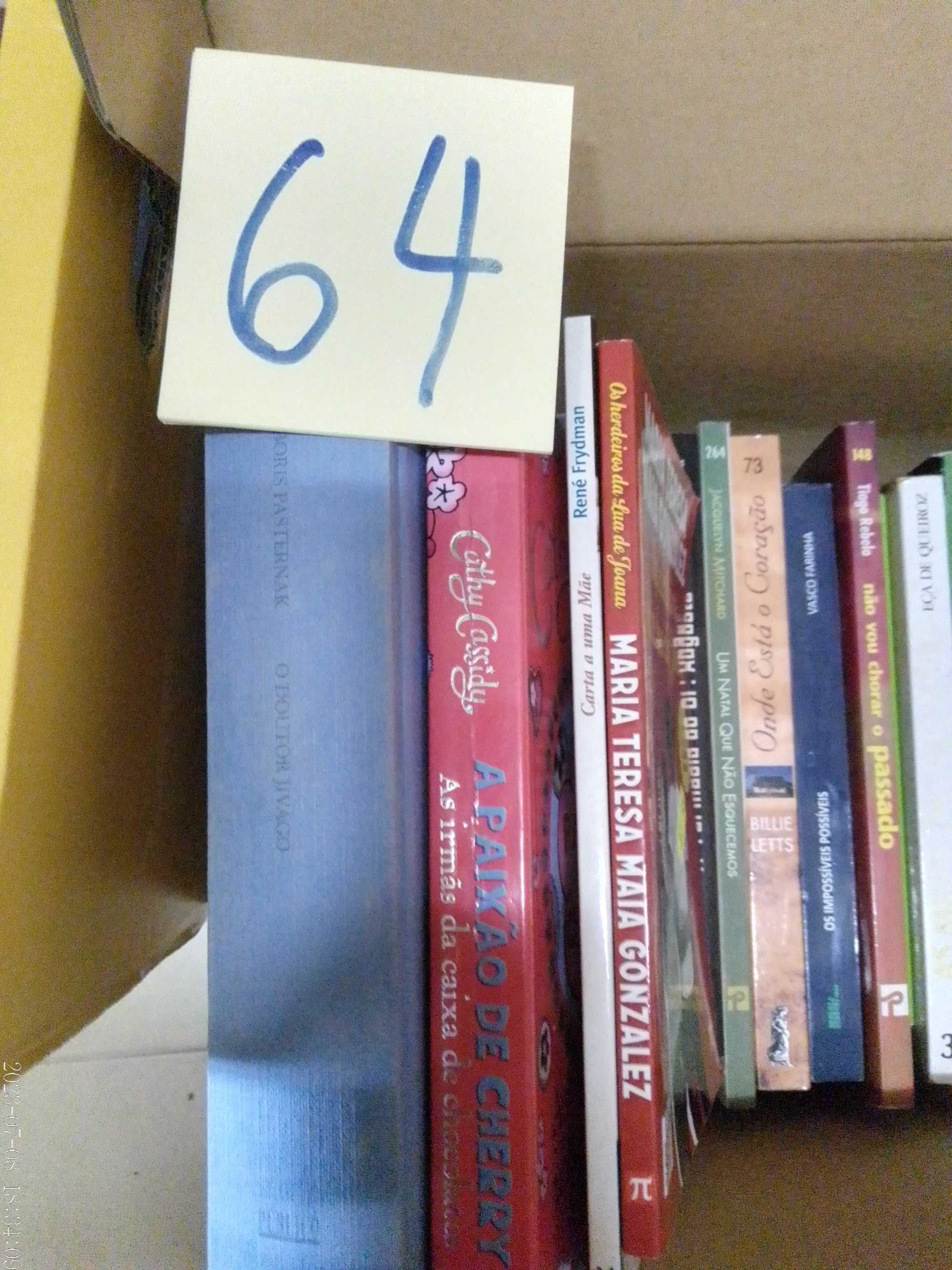 LOTES 63 + 64 - LIVROS Diversos - Vendidos EM SEPARADO - Vários Preços