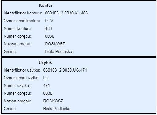 Sprzedam las , Biała Podlaska