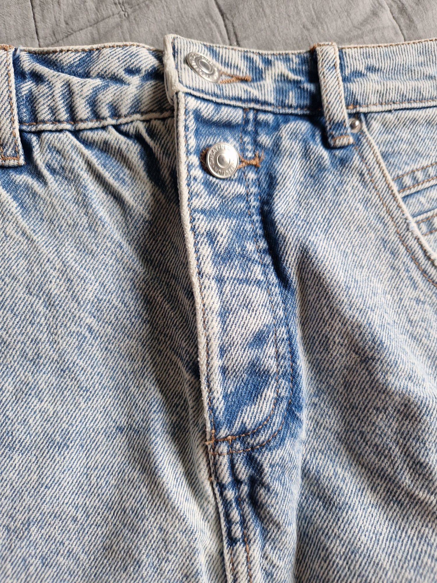 Spódnica jeansowa rozmiar L 40 mini