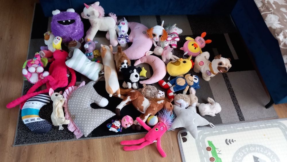 Oddam pluszaku maskotki