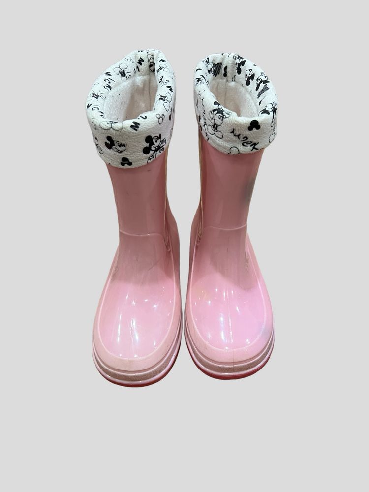 Гумові чоботи для дівчинки резиновые сапоги