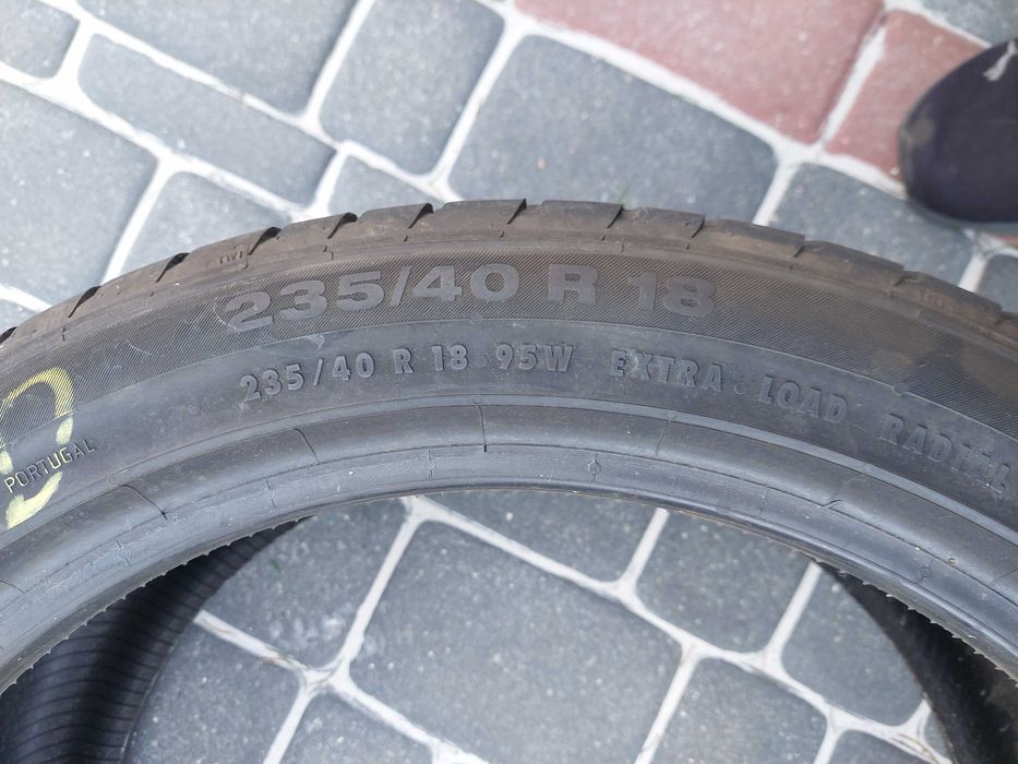 OPONA CONTINENTAL 235/40/18 6.31 MM LATO 1 Sztuka 2017 Rok