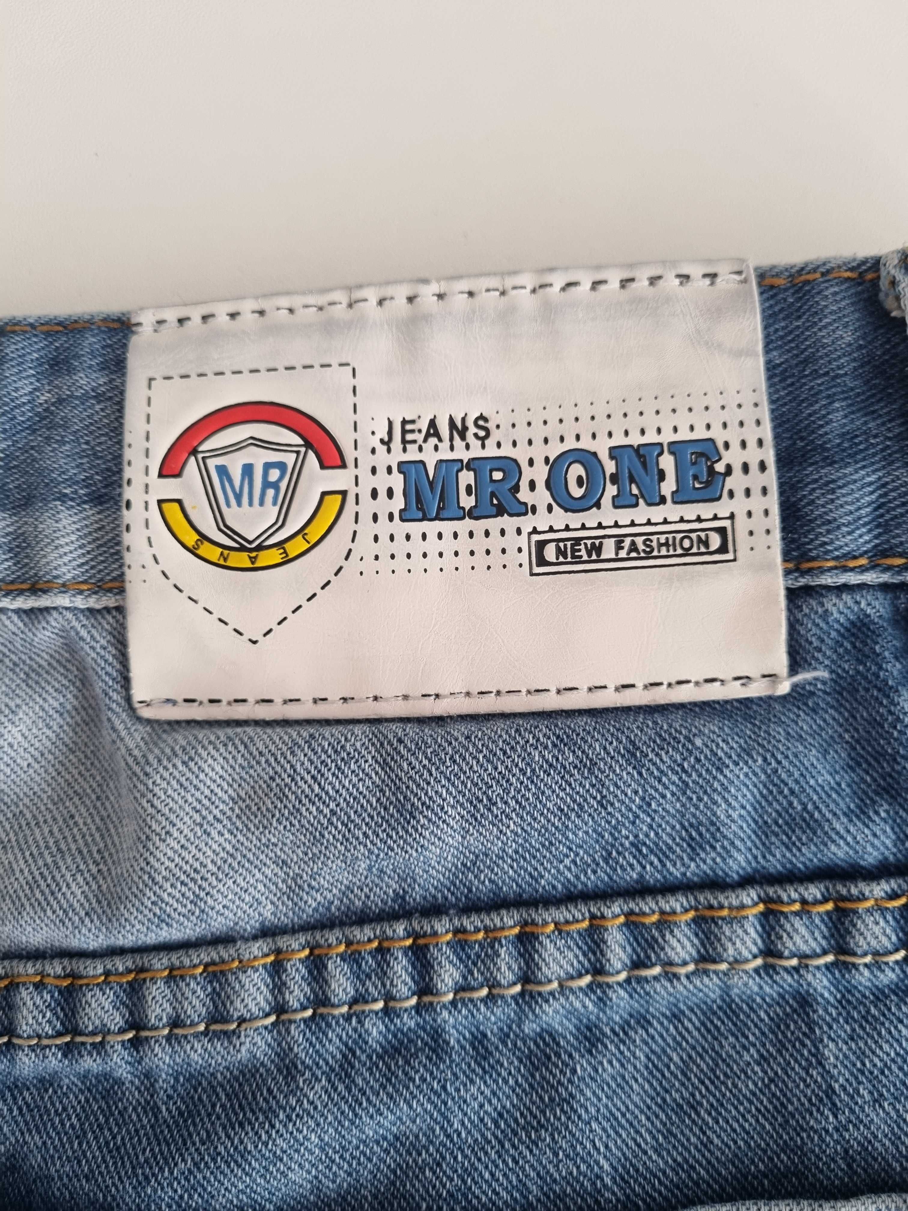 Shorty spodenki jeansowe przecierane MR One M(38)