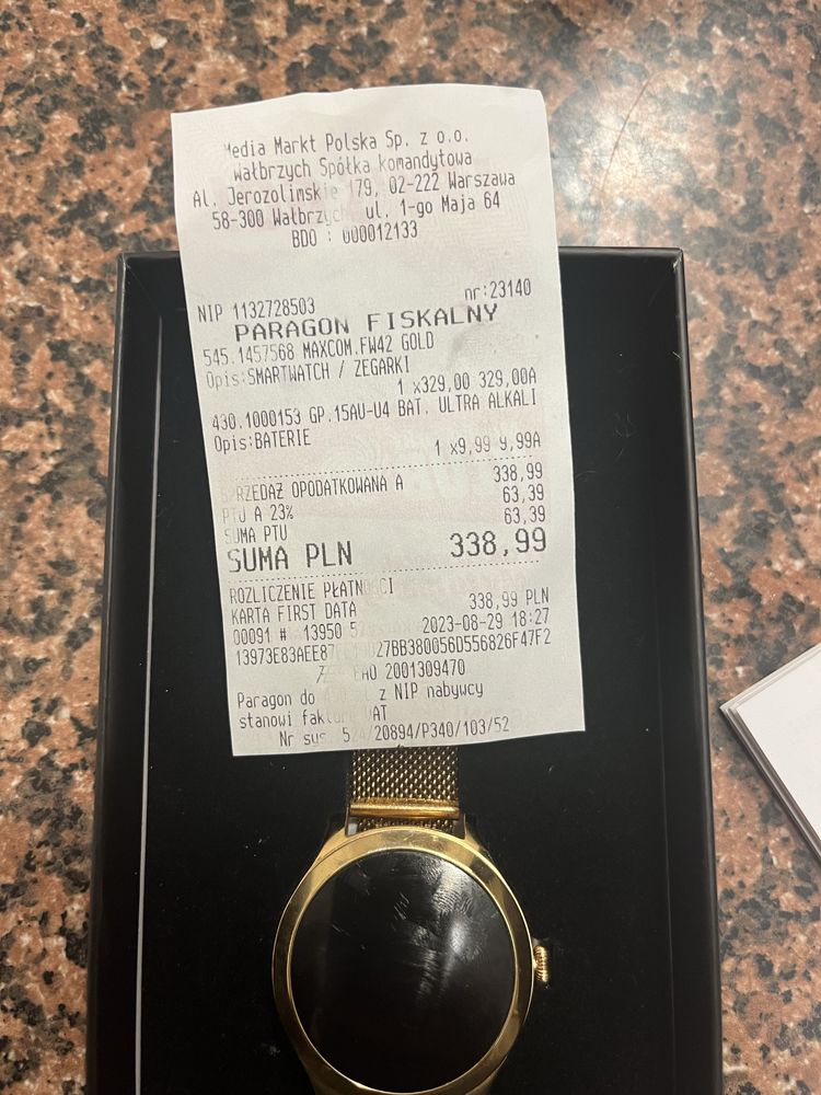 Smartwatch maxcom gold