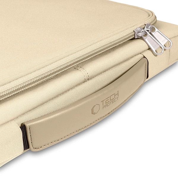 Torba Tech-Protect Basic Bag na laptopa 13-14" - beżowa