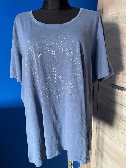 damska bluzka z dżetami roz.50