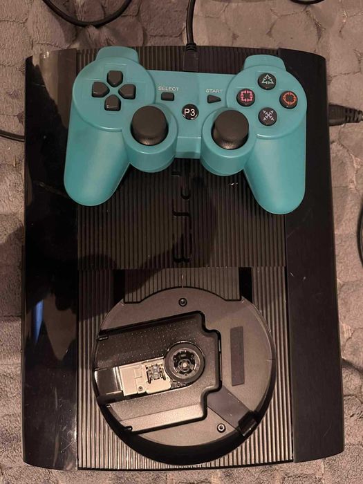 Ps3 Superslim Przerobione Hen, 5gier, dysk 500gb, pad nowy