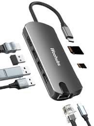 Концентратор Woohubs USB-C 8 в 1