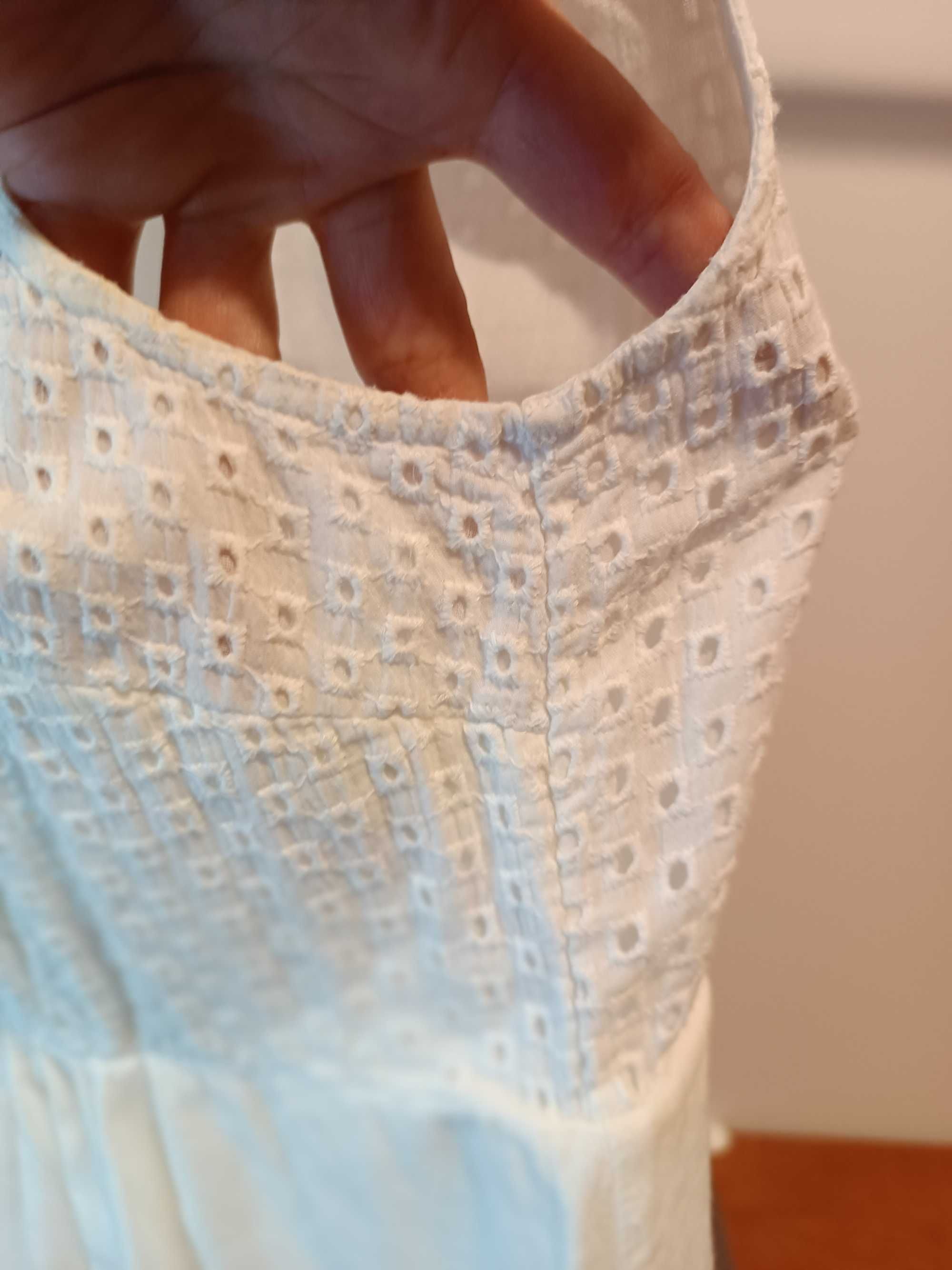 Letnia bawełniana bluzka ciążowa S