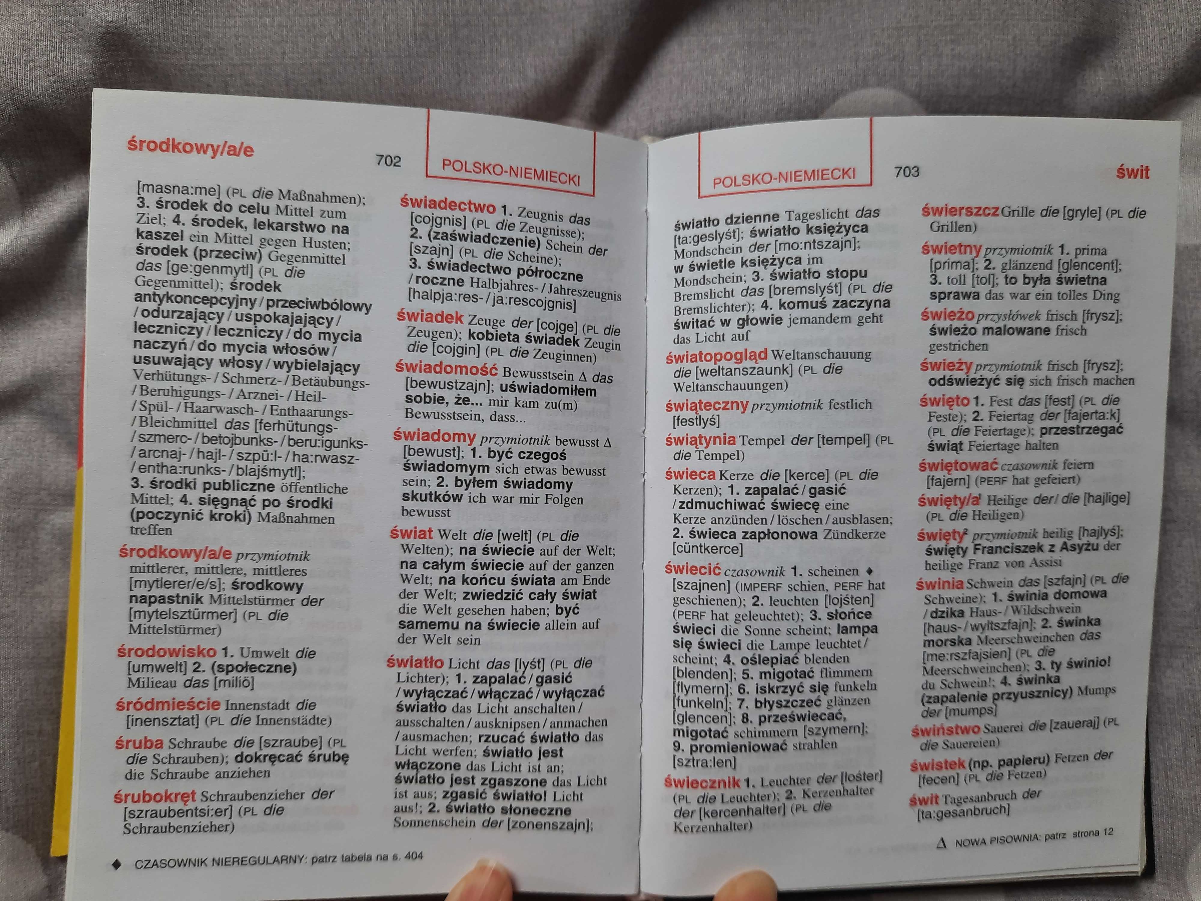 Oxford słownik niemiecko - polski i polsko - niemiecki