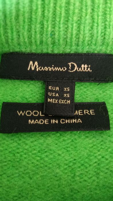 Wełniany damski sweter Massimo Dutti XS wełna
