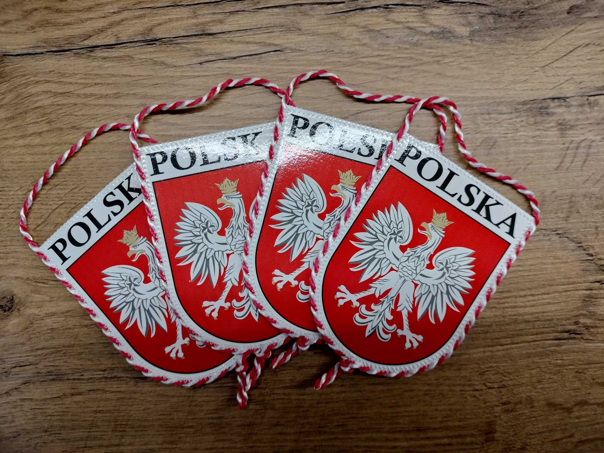 Proporczyk Narodowy - POLSKA duży