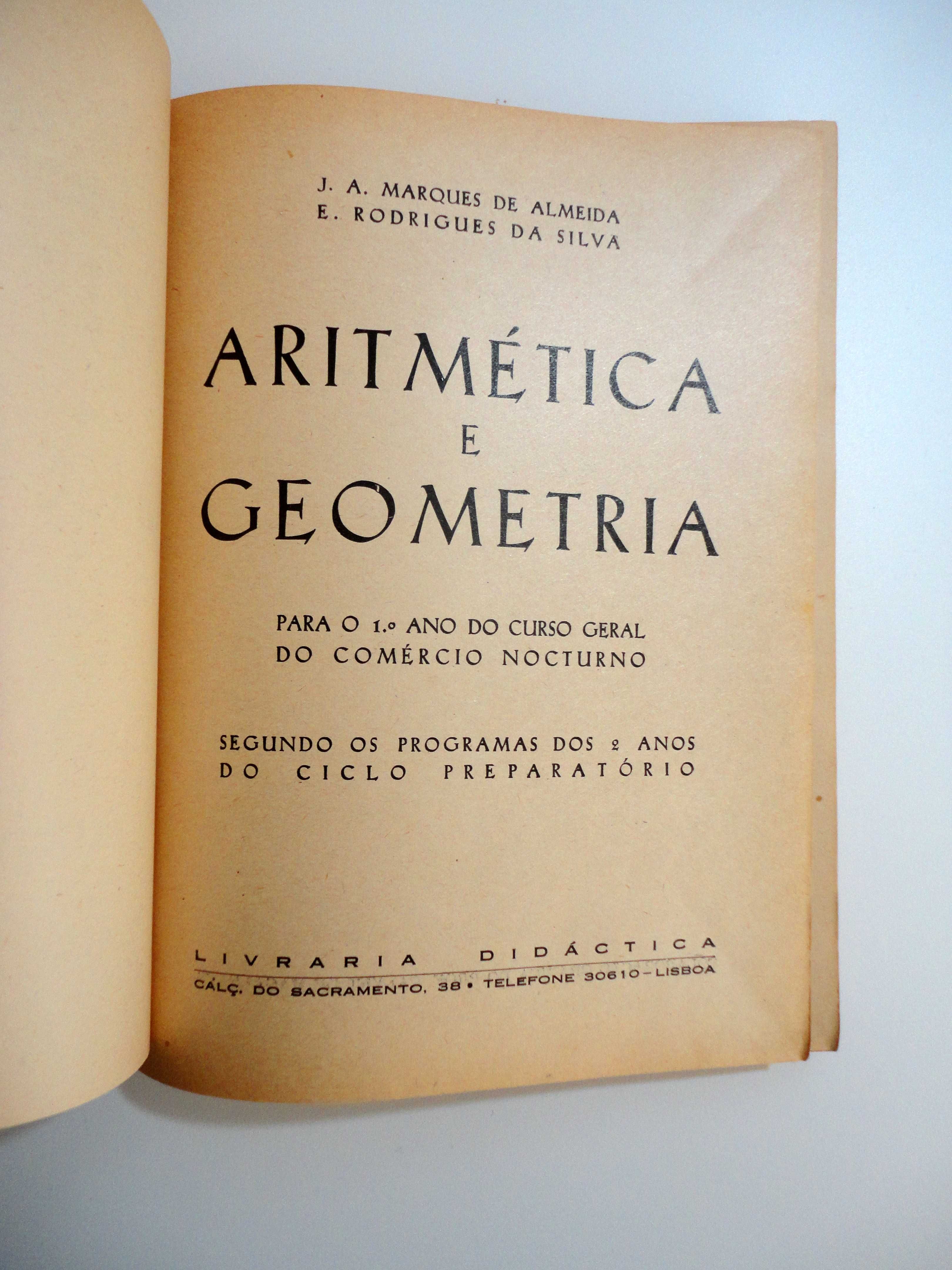 "Aritmética e Geometria" (Marques de Almeida, Rodrigues da Silva)