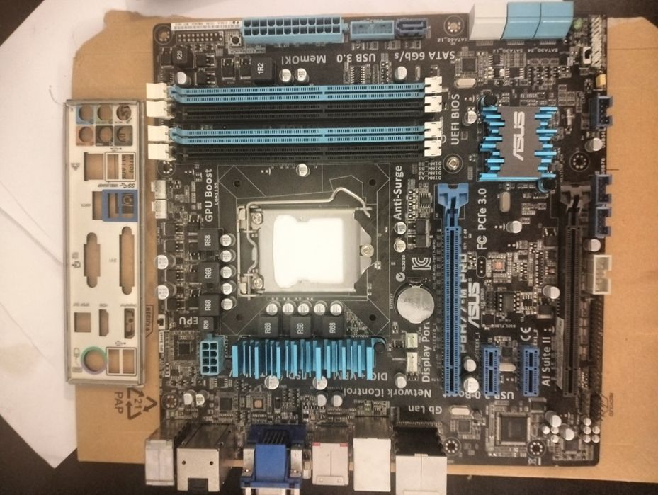 Motherboard  ASUS micro-ATX LGA1155