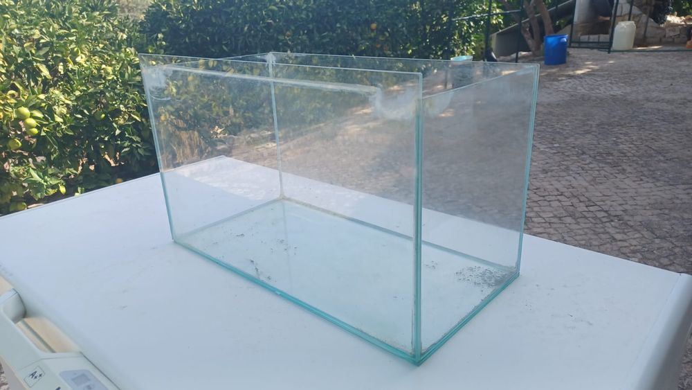 Aquário com 50cm de comprimento