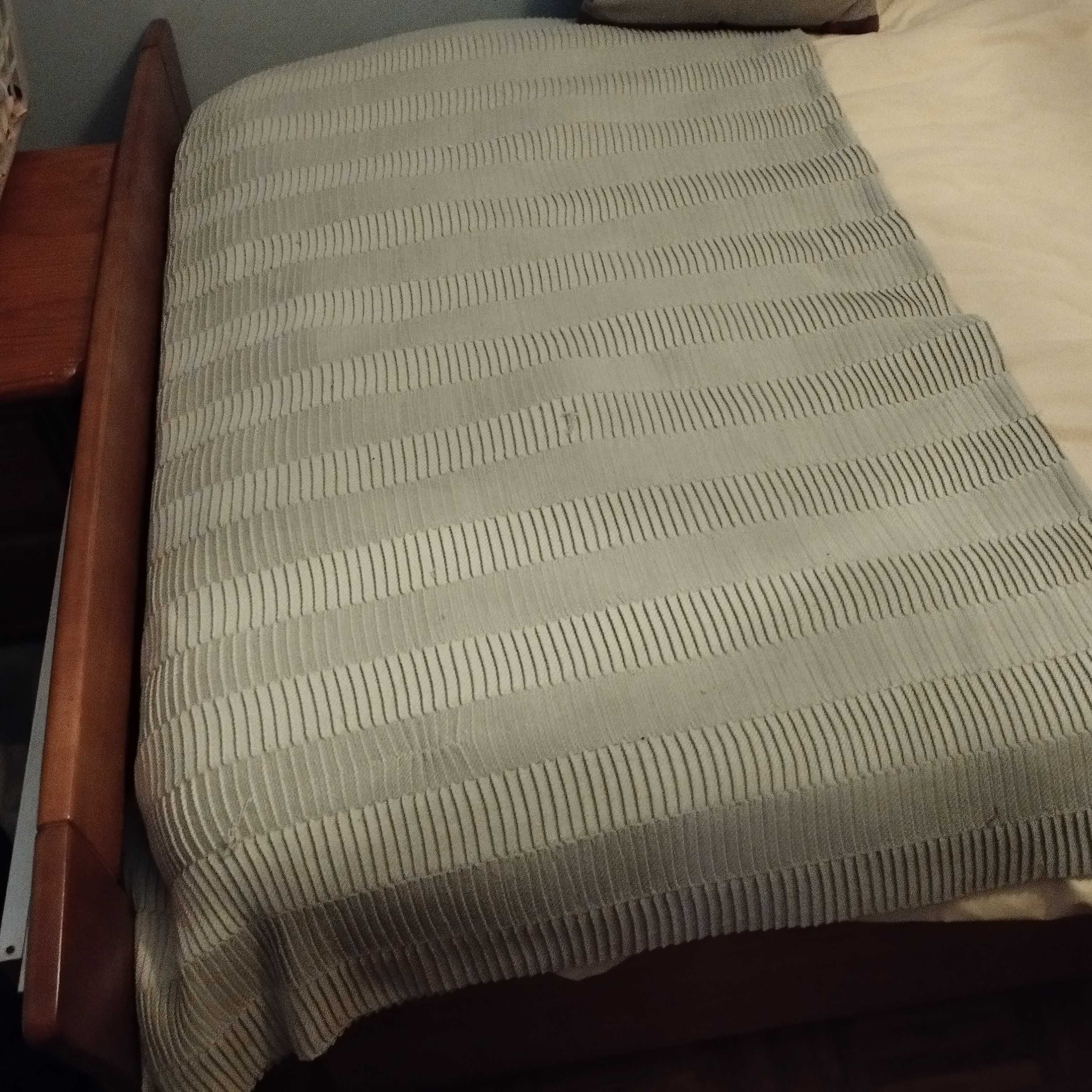 Vendo cama de solteiro e madeira cerne