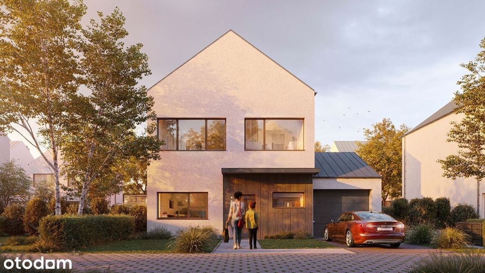 Nowy dom WOLNOSTOJĄCY garaż + działka 500 m2