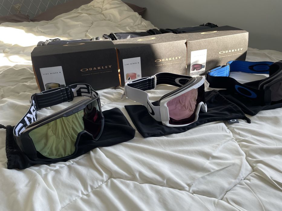 -65% Gogle narciarskie snowboardowe Oakley Prizm liner miner lustro