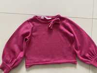 Bluzka bluzeczka sweterek sweter z bufiastymi rekawami hm