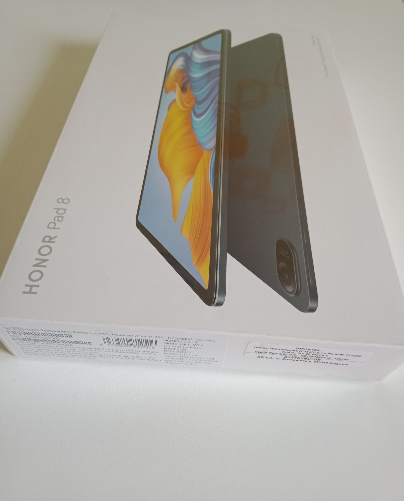 Nowy tablet HONOR Pad ekran 12" Android 13.