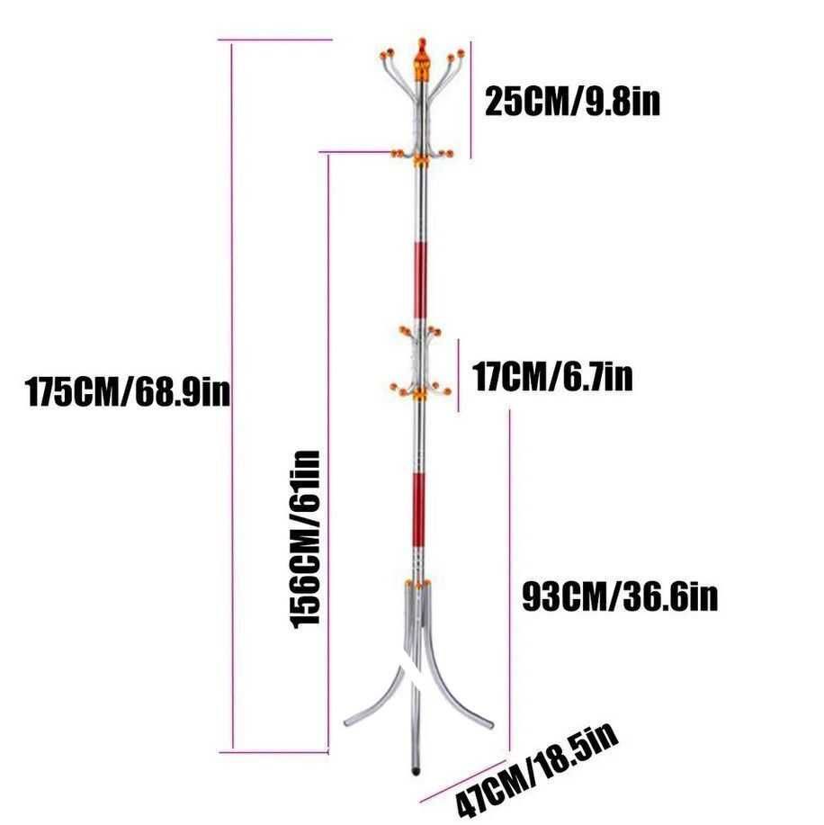 Підлогова вішалка Coat Rack, стійка тринога для верхнього одягу