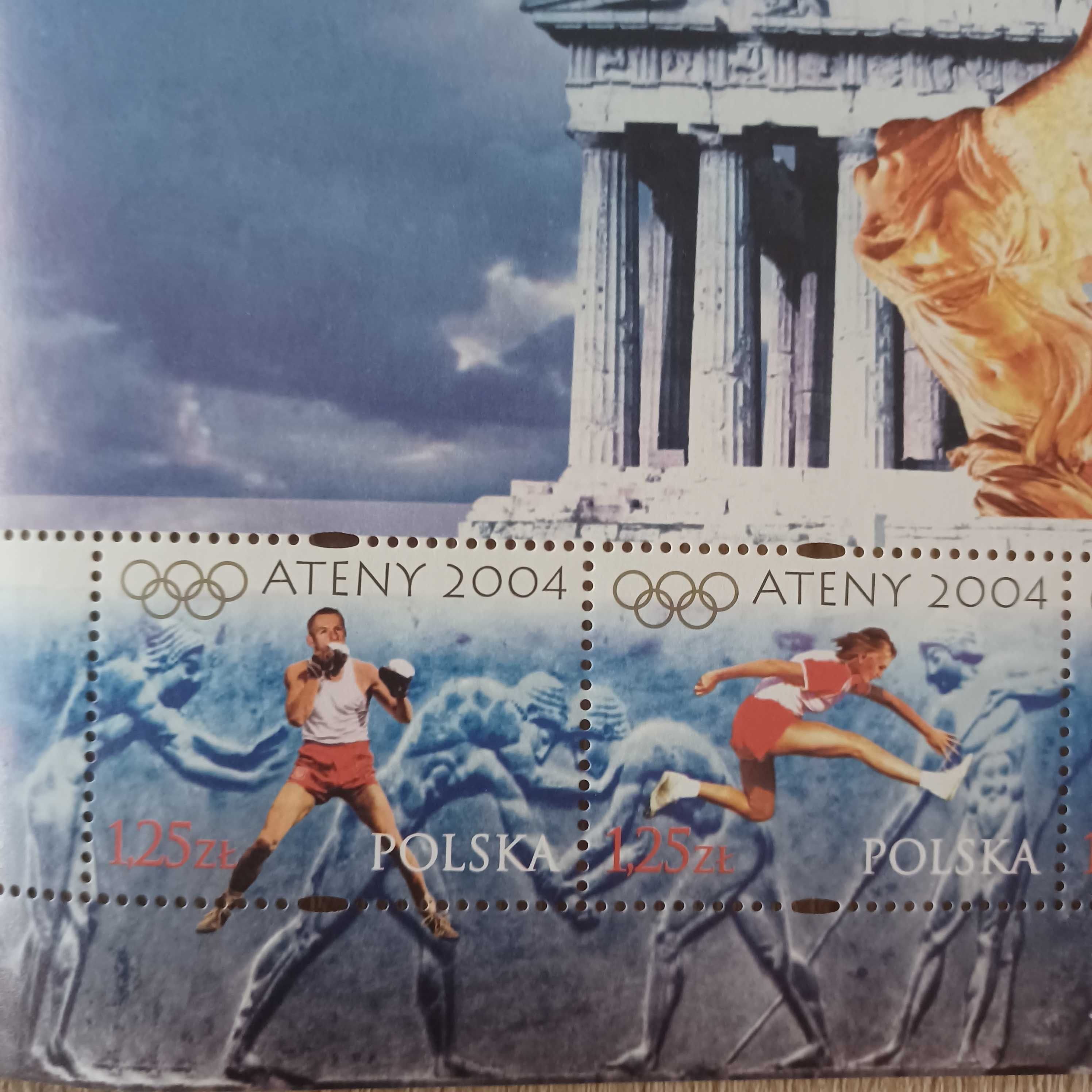 znaczki pocztowe - sport Ateny 2004