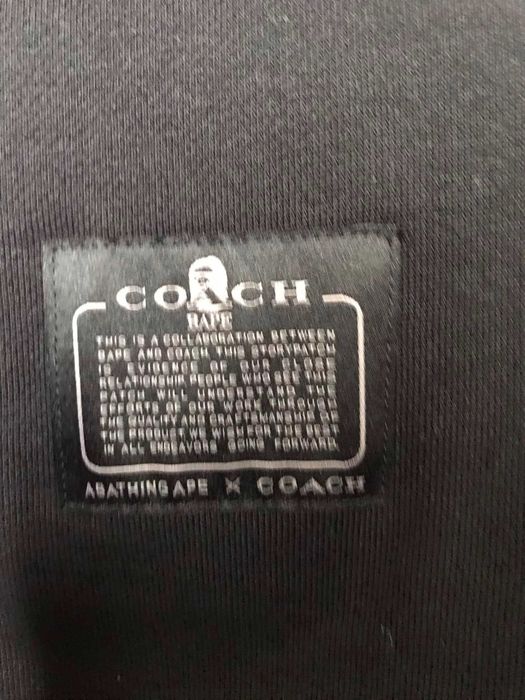 Hoodie novo ainda com etiqueta da Coach Bape