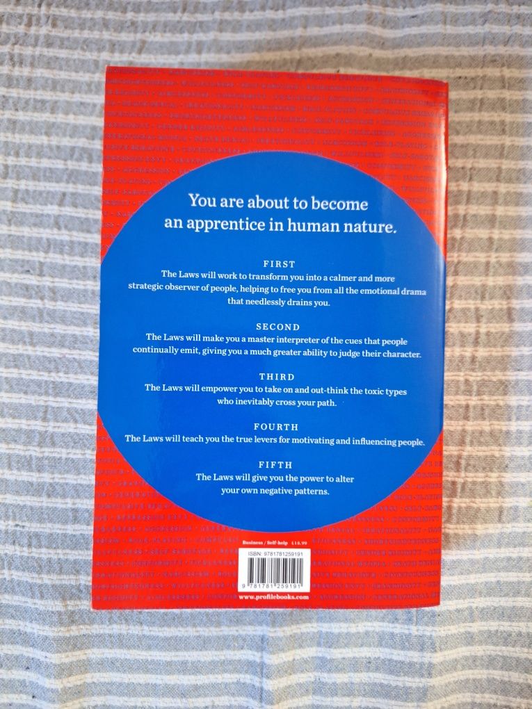 Livro The Laws of Human Nature