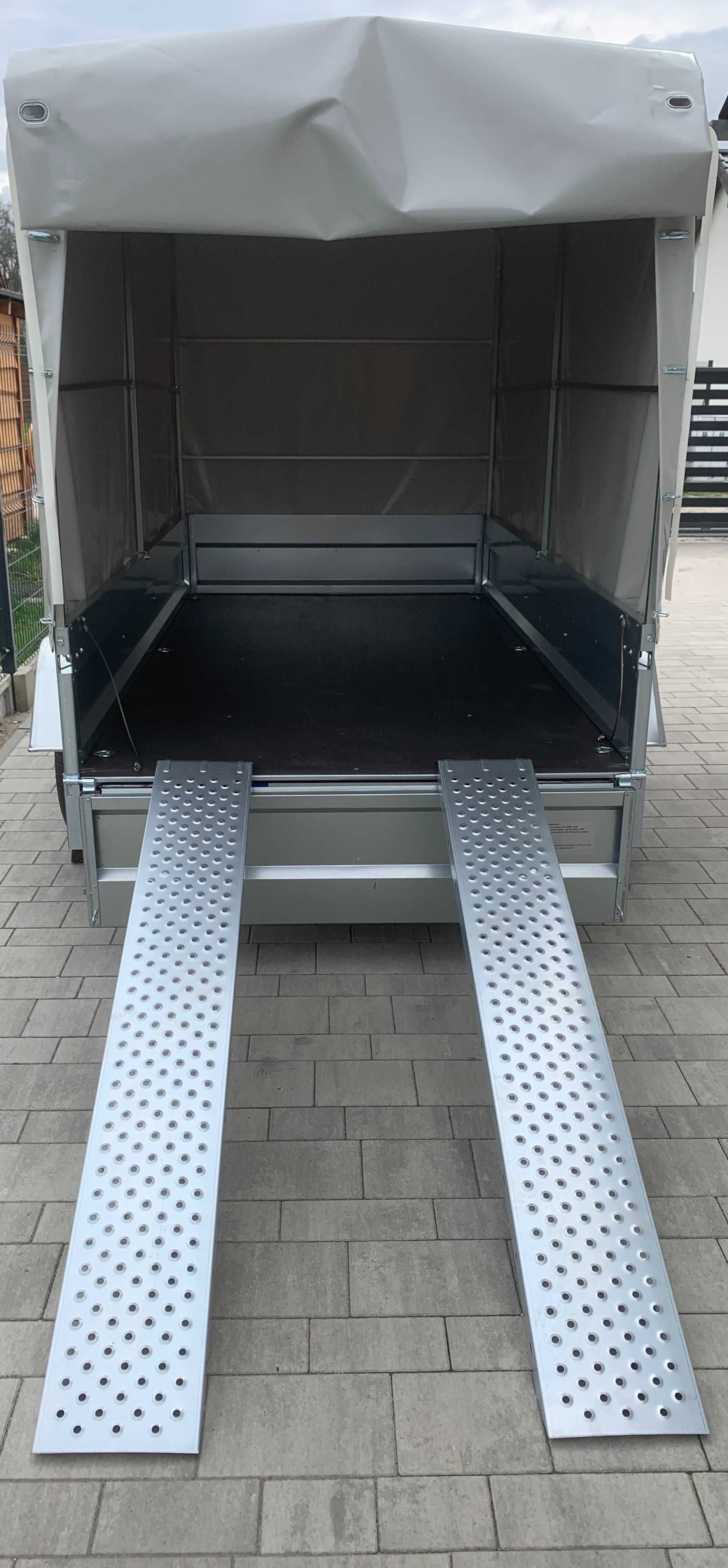 Wynajem przyczepy dwuosiowej kat. B. do 750kg NAJAZDY!!!