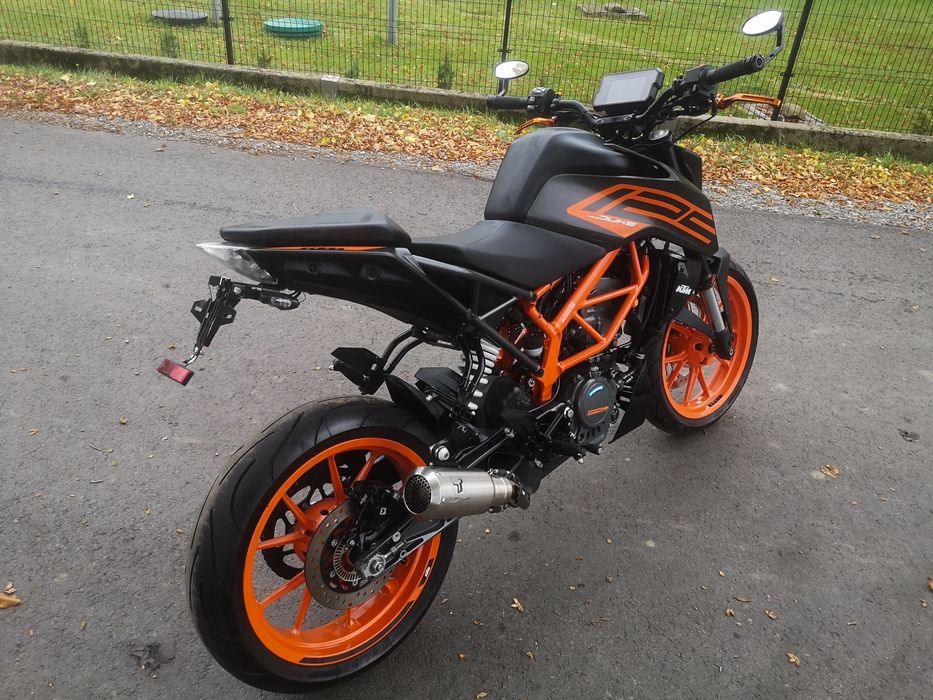 KTM DUKE 125 ABS 2021 TABLET Wydech IXRace Dodatki Transport