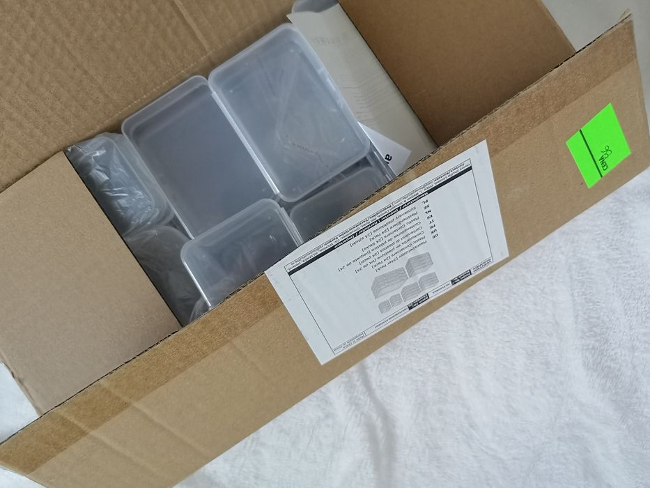 Pudełka organizery do przechowywania garażu rękodzieła