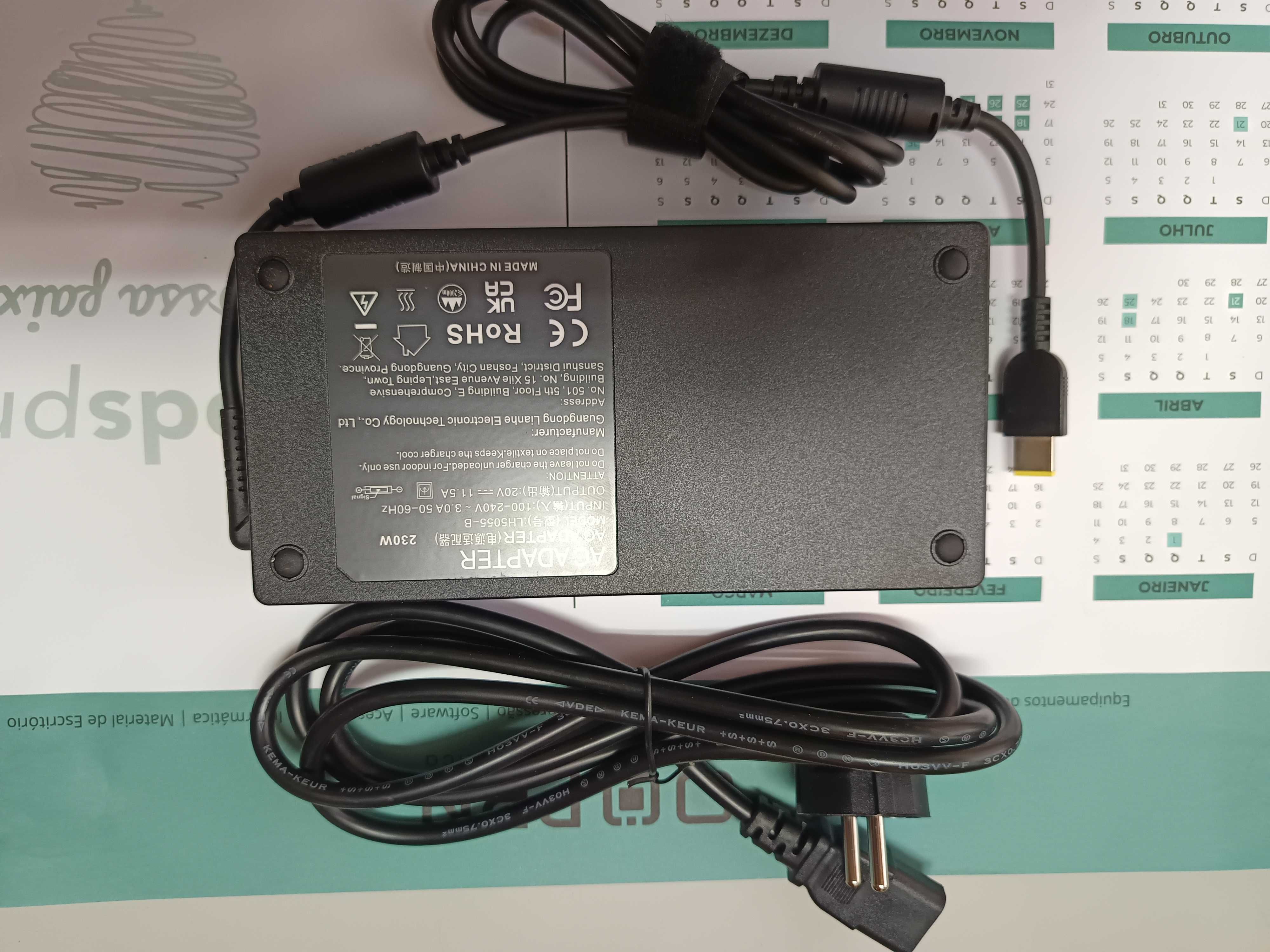 Carregador para LENOVO 230W Novo