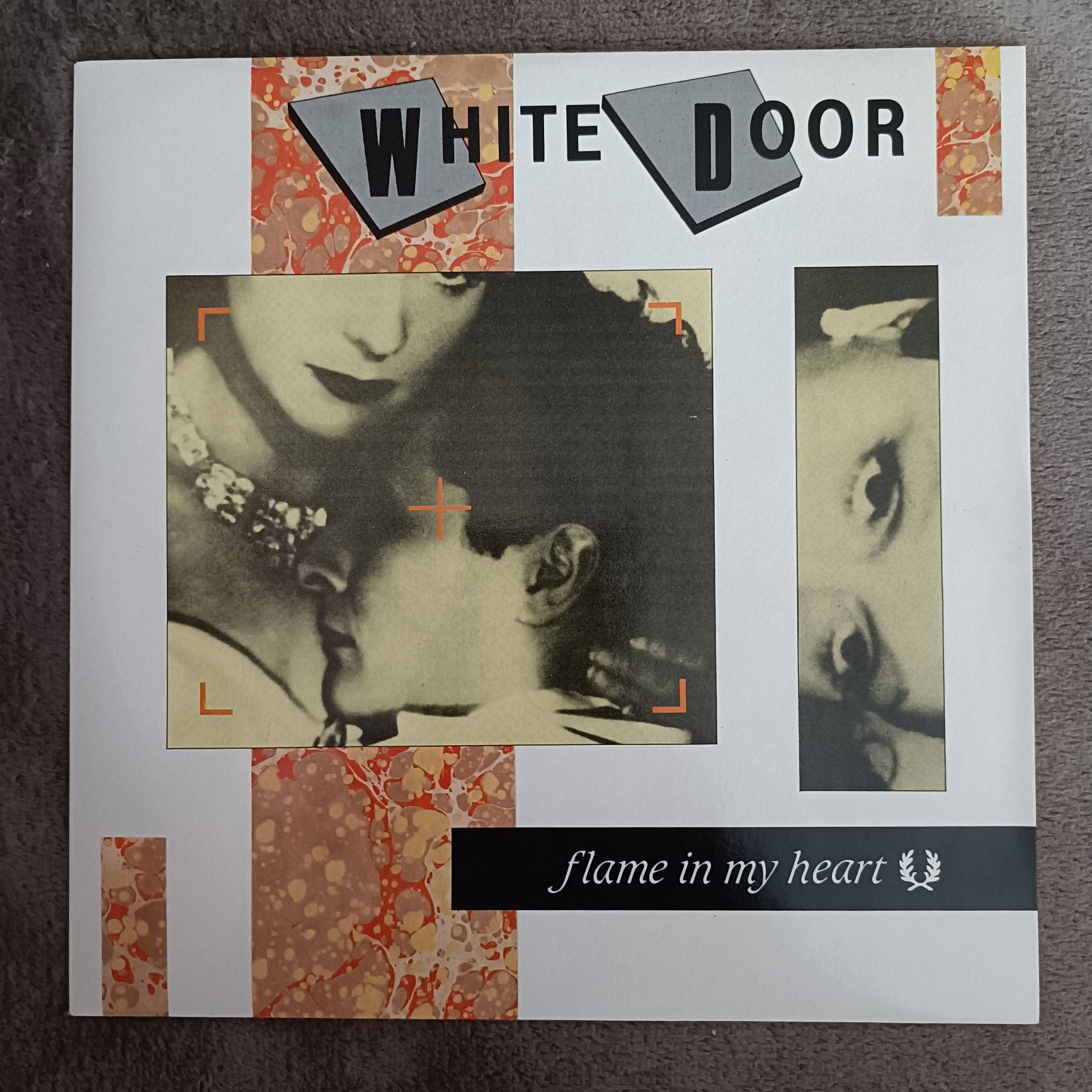 White Door - Flame In My Heart. 7' winyl