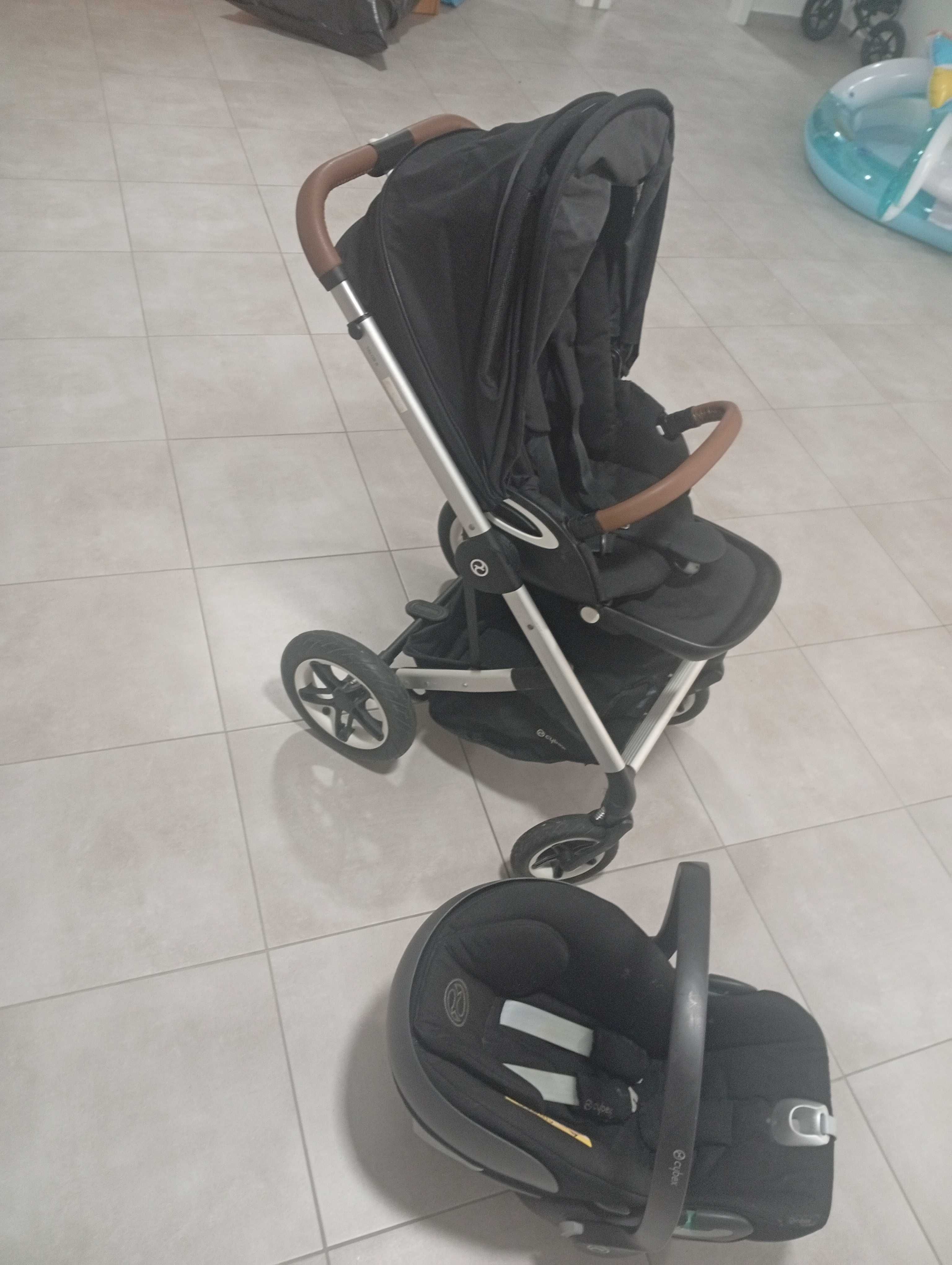 Carrinho de bebe com babycoque
