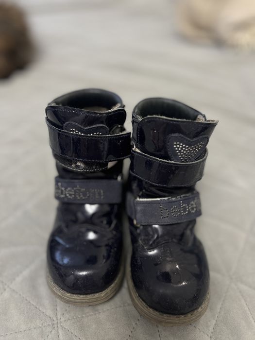 Шкіряні зимові  черевики